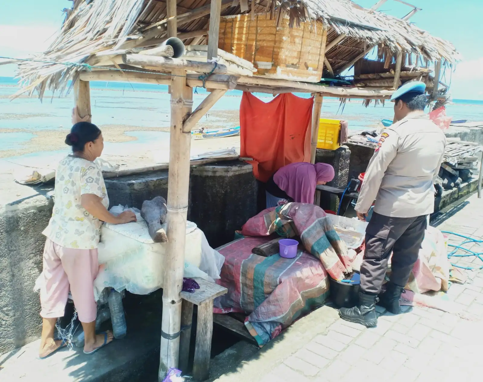Polsek Lembean Timur Intensifkan Cipkon dan KRYD, Jaga Stabilitas Kamtibmas Wilayah Pesisir